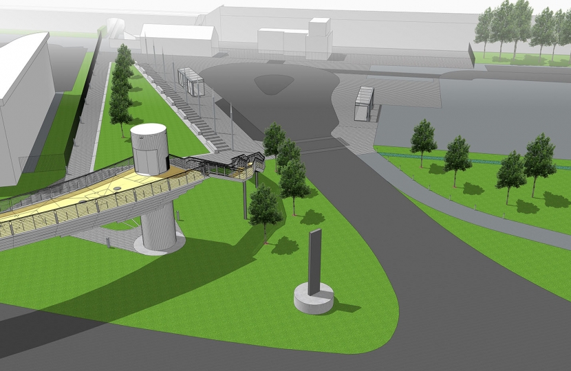 Winnersh Triangle drawing