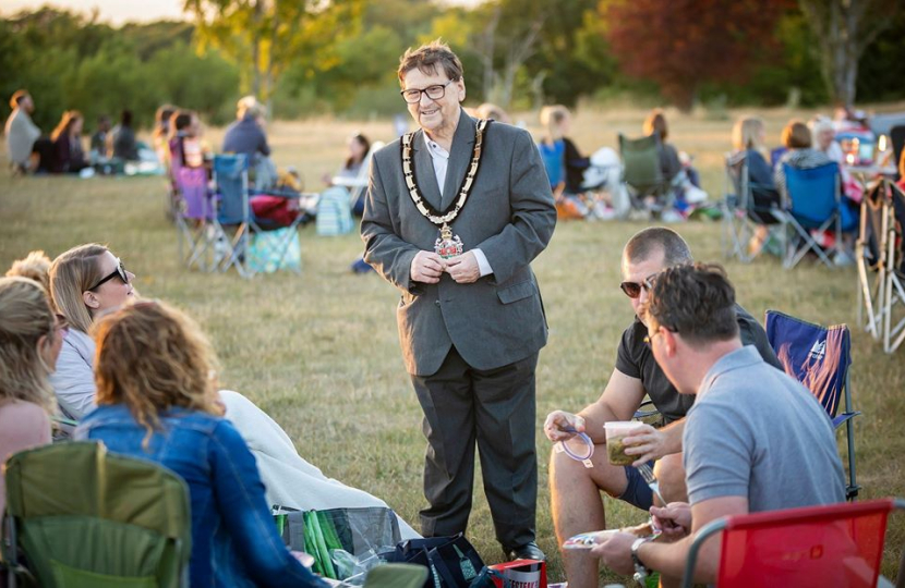 malc at the Greatest showman