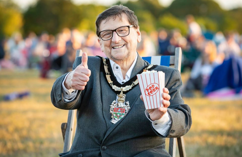 malc at dinton pastures cinema