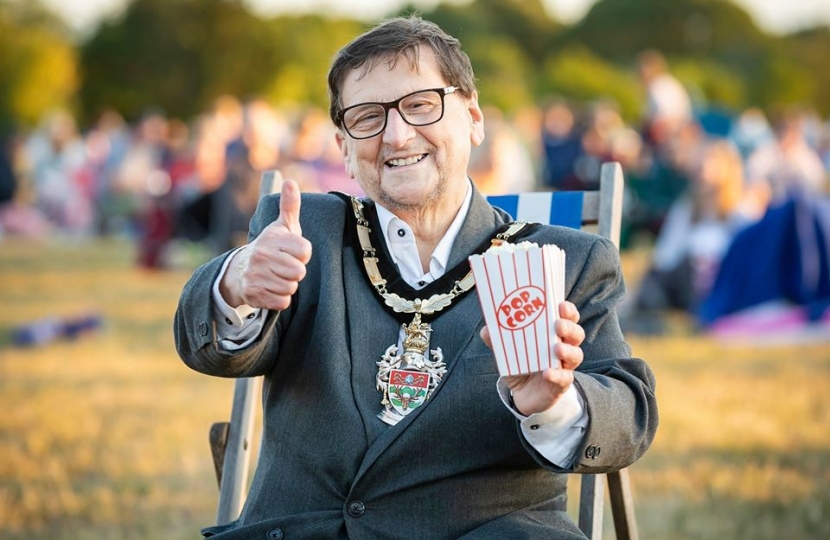 malc at dinton pastures cinema