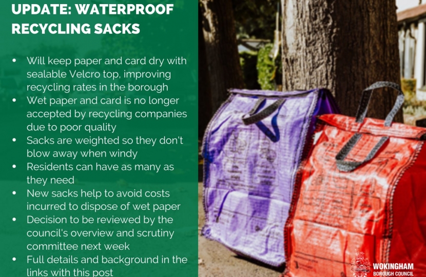 recycling sacks