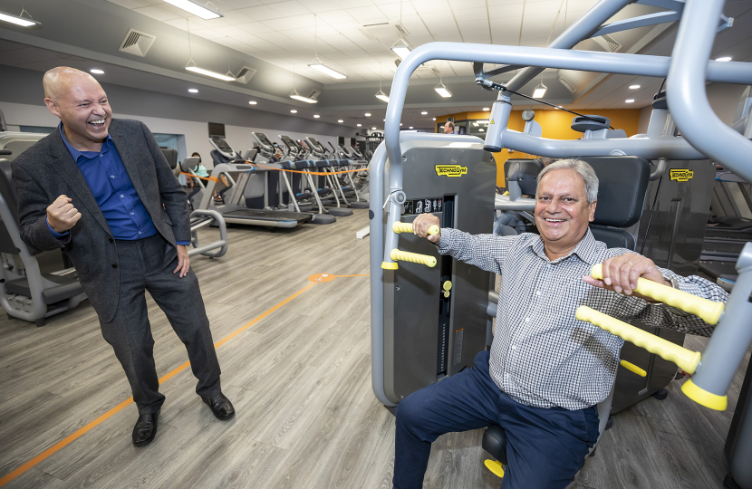 parry in gym