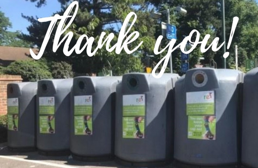 glass recycling banks