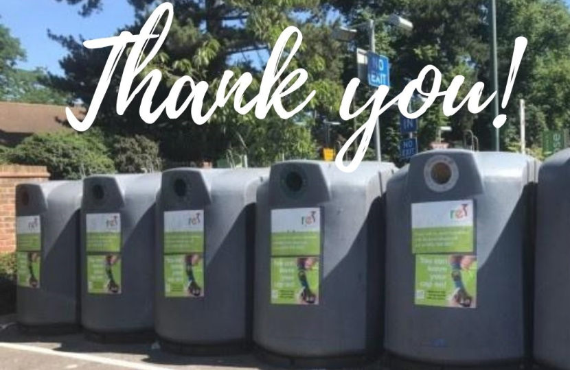 glass recycling banks