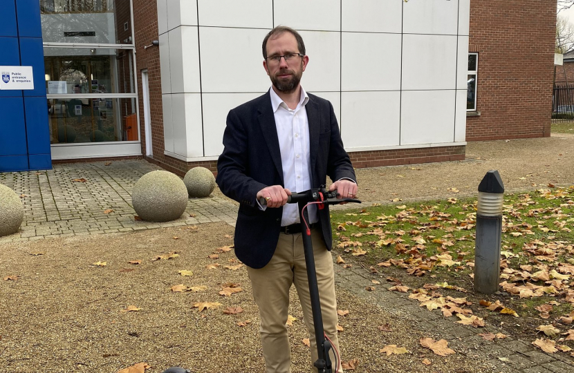 matthew and e-scooter