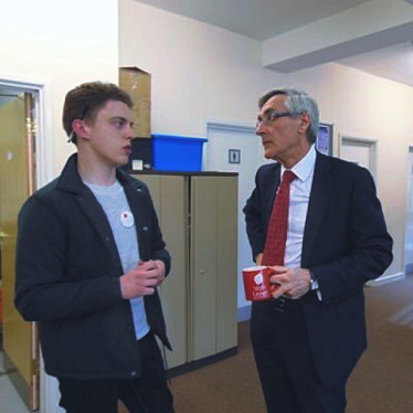 Ethan and John Redwood MP