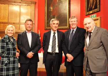 Cllr Julian McGhee-Sumner with John Redwood MP