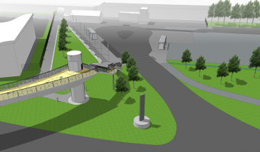 Winnersh Triangle drawing