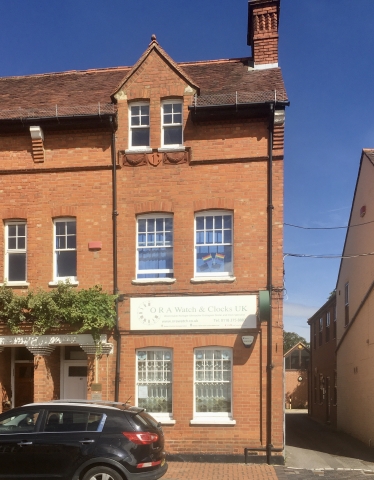 pride flags Rose Street window