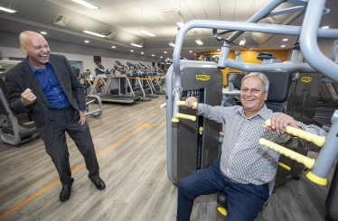 parry in gym