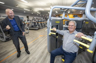 parry in gym