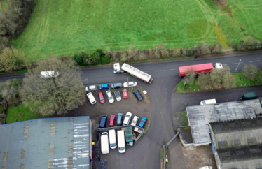 aerial shot of the Speedy Fuels site in Charvil