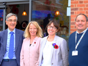 JR MP at poppy shop